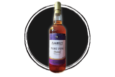 Amrut Port Pipe Peated Indian Whisky bottle