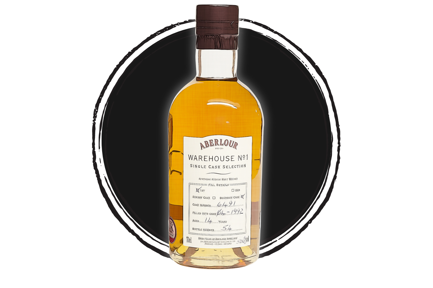 Aberlour 15 Handfilled (Bourbon)