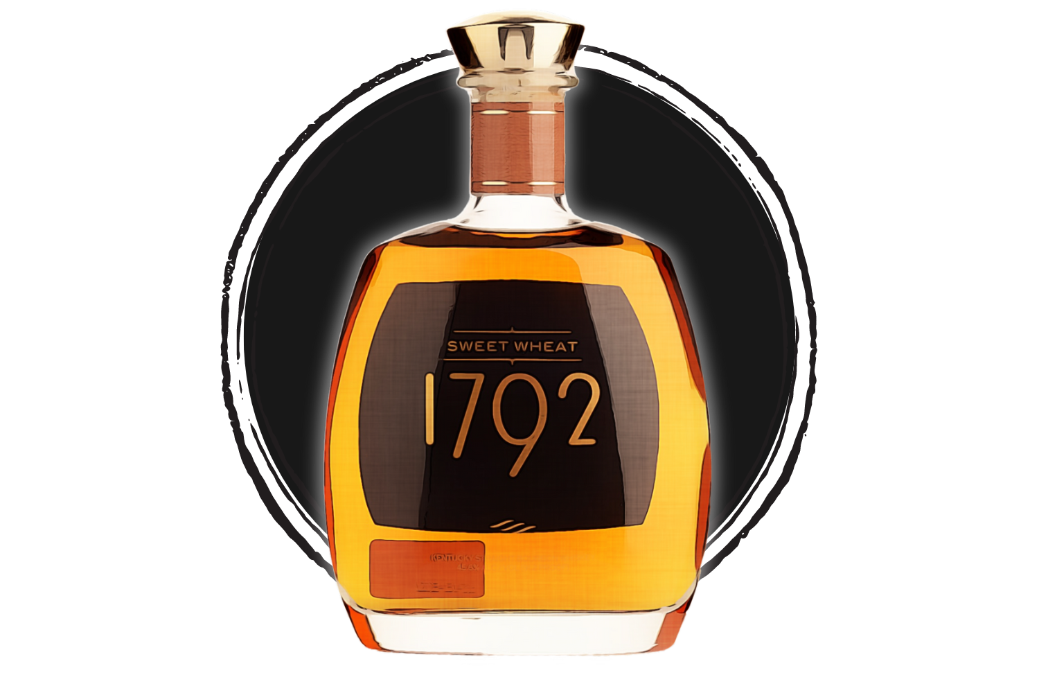 1792 Sweet Wheat bourbon bottle.