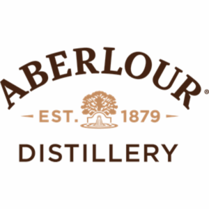 Aberlour Distillery logo with established date 1879.