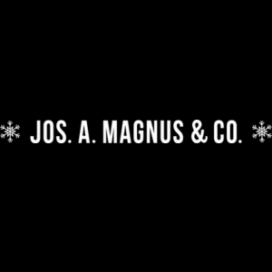 Jos. A. Magnus & Co. logo with snowflake accents.