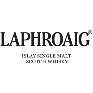 Laphroaig logo, Islay single malt Scotch whisky.