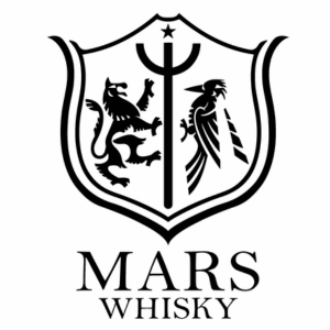 Mars Whisky logo with lion, bird, and anchor shield.