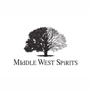 Middle West Spirits logo with tree.