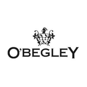 O'Begley brand logo with crest and eagle.