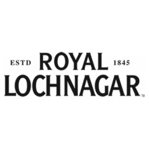Royal Lochnagar distillery logo, established 1845.