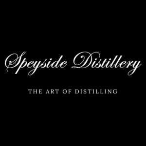 Speyside Distillery logo with tagline 'The Art of Distilling'.