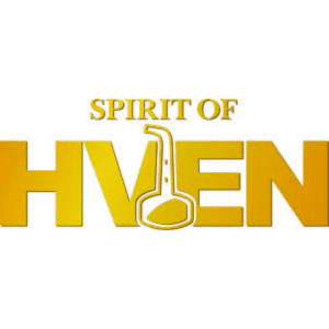 Spirit of Haven" logo with stylized flask icon.