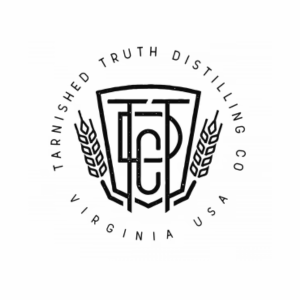 Tarnished Truth Distilling Company logo, Virginia USA
