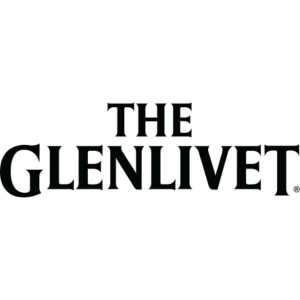 The Glenlivet whiskey brand logo.