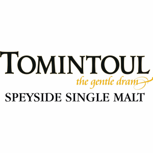 Tomintoul Speyside Single Malt Scotch Whiskey logo.
