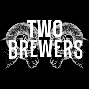 Two Brewers logo with stylized rams.