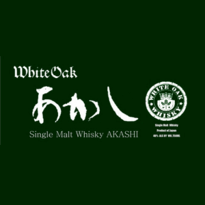 White Oak Akashi single malt whisky label.