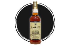 Amrut Single Malt Whisky Double Cask bottle.