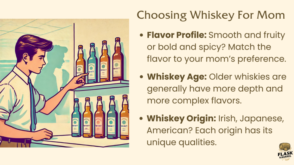 Guide on choosing whiskey for moms