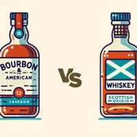 Bourbon vs Scottish whiskey comparison