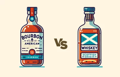 Bourbon vs Scottish whiskey comparison