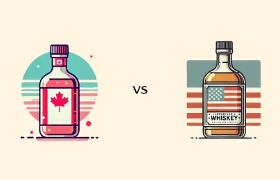 Canadian whiskey vs American whiskey comparison