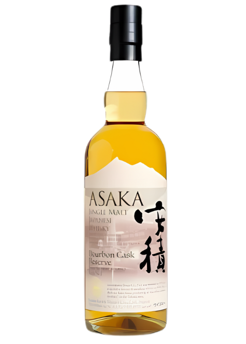 Asaka Single Malt Bourbon Cask Reserve whiskey bottle