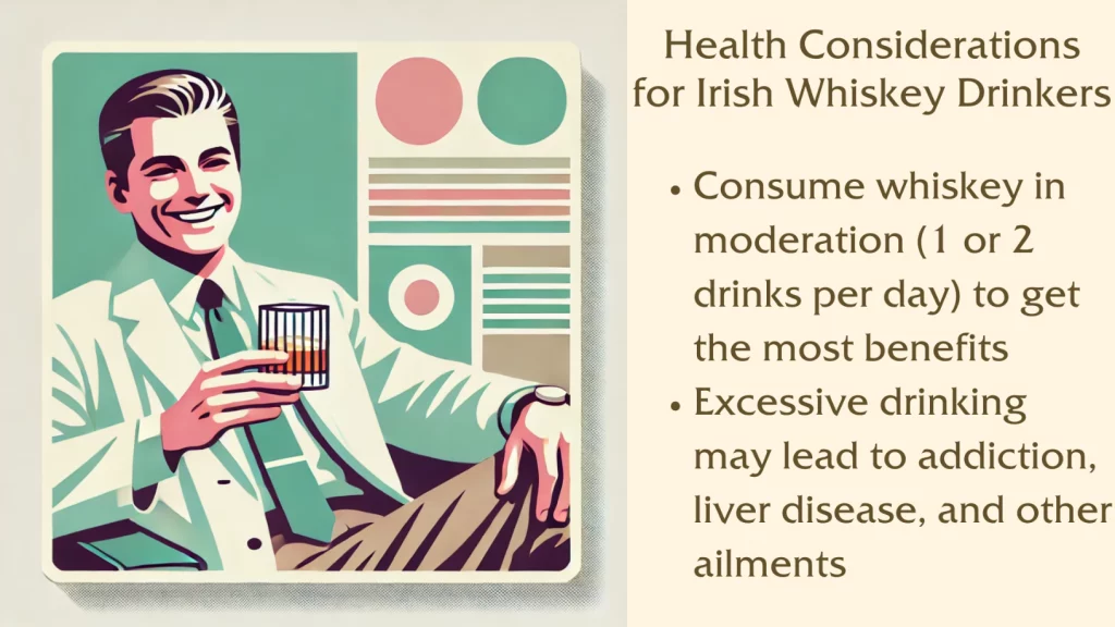 Health tips for Irish whiskey drinkers.