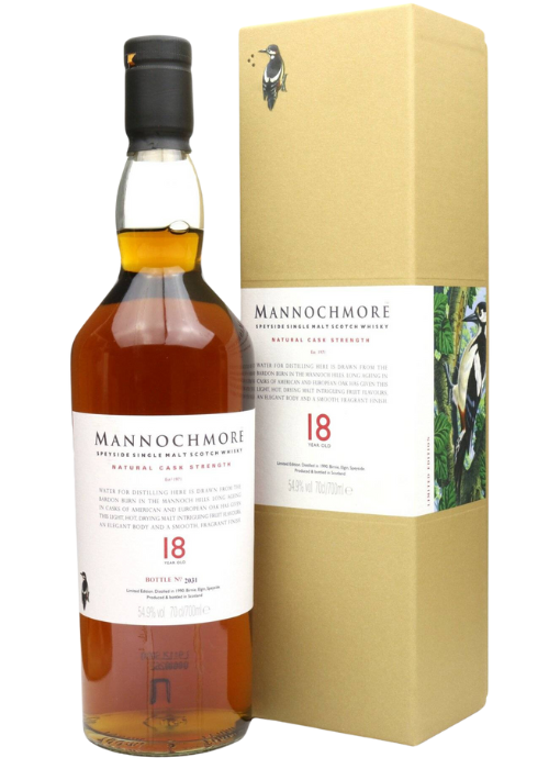 Mannochmore 18 Year Old Single Malt Scotch Whisky