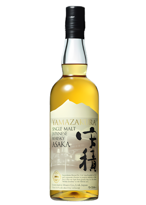 Yamazakura single malt Japanese whisky bottle