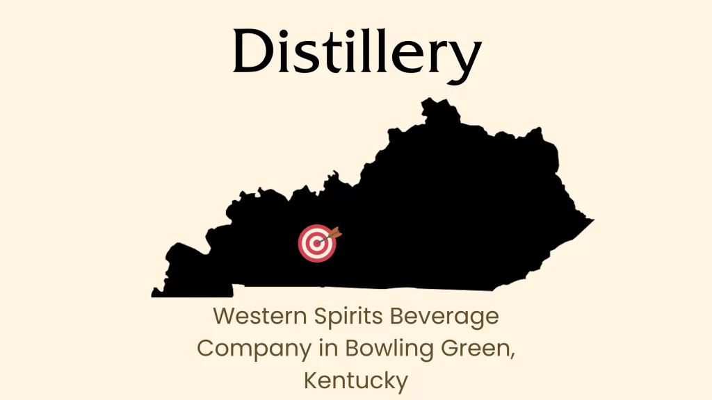 Kentucky distillery location in Bowling Green