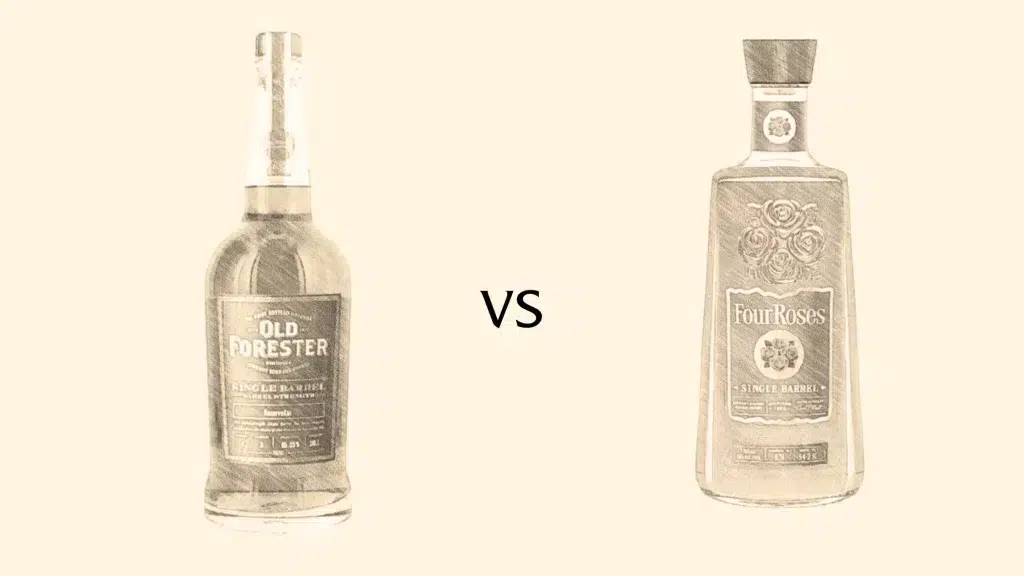 Old Forester vs Four Roses bourbon comparison