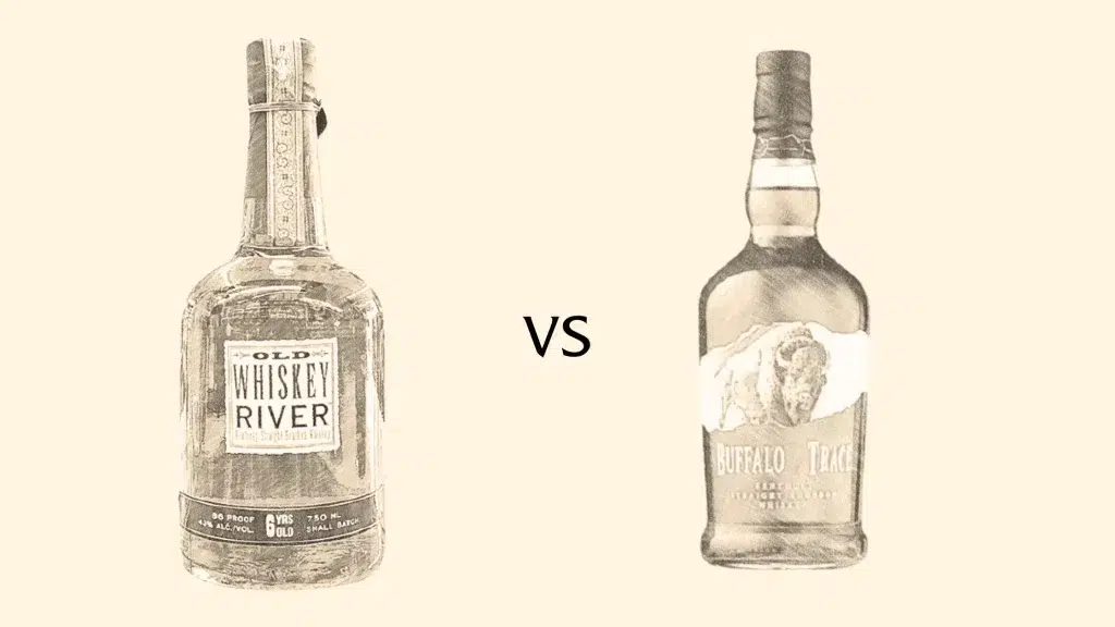 Old Whiskey River vs Buffalo Trace comparison