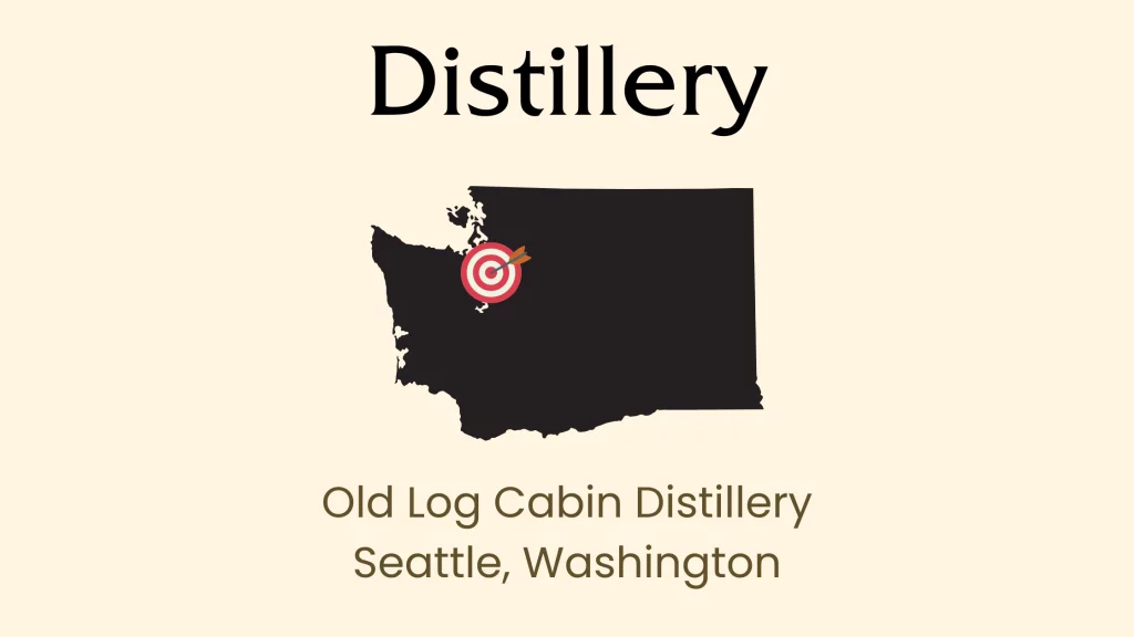 Old Log Cabin Distillery, Seattle, Washington map location